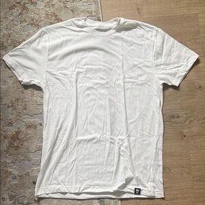 Essential White Men's Short Sleeve Tee